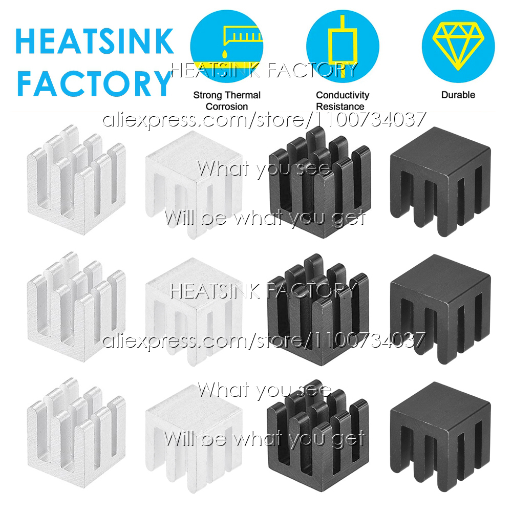 10x10x10mm Aluminum Heatsink C - đánh giá và giá Aluminium Extrusion