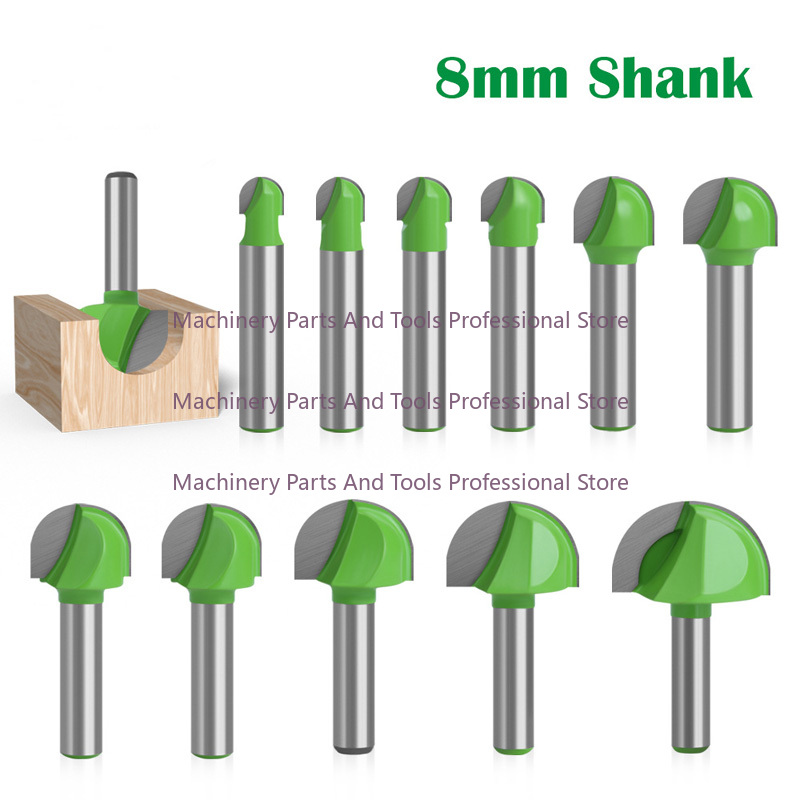 Round Bottom Over Nose Router  - đánh giá và giá End Mill Set