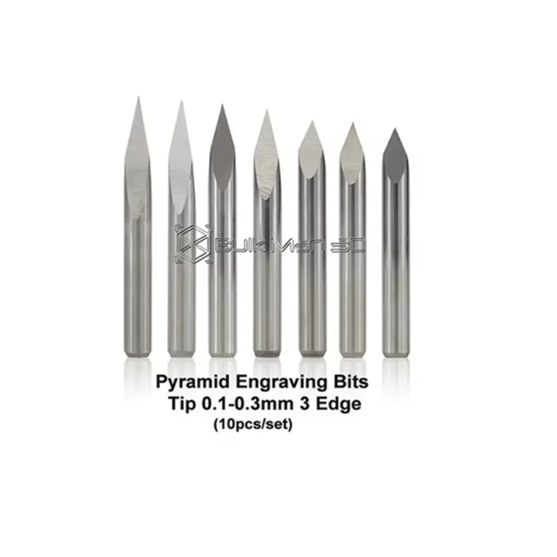 10pcs/set 3 Edge l Engraving B - đánh giá và giá Cnc Bits