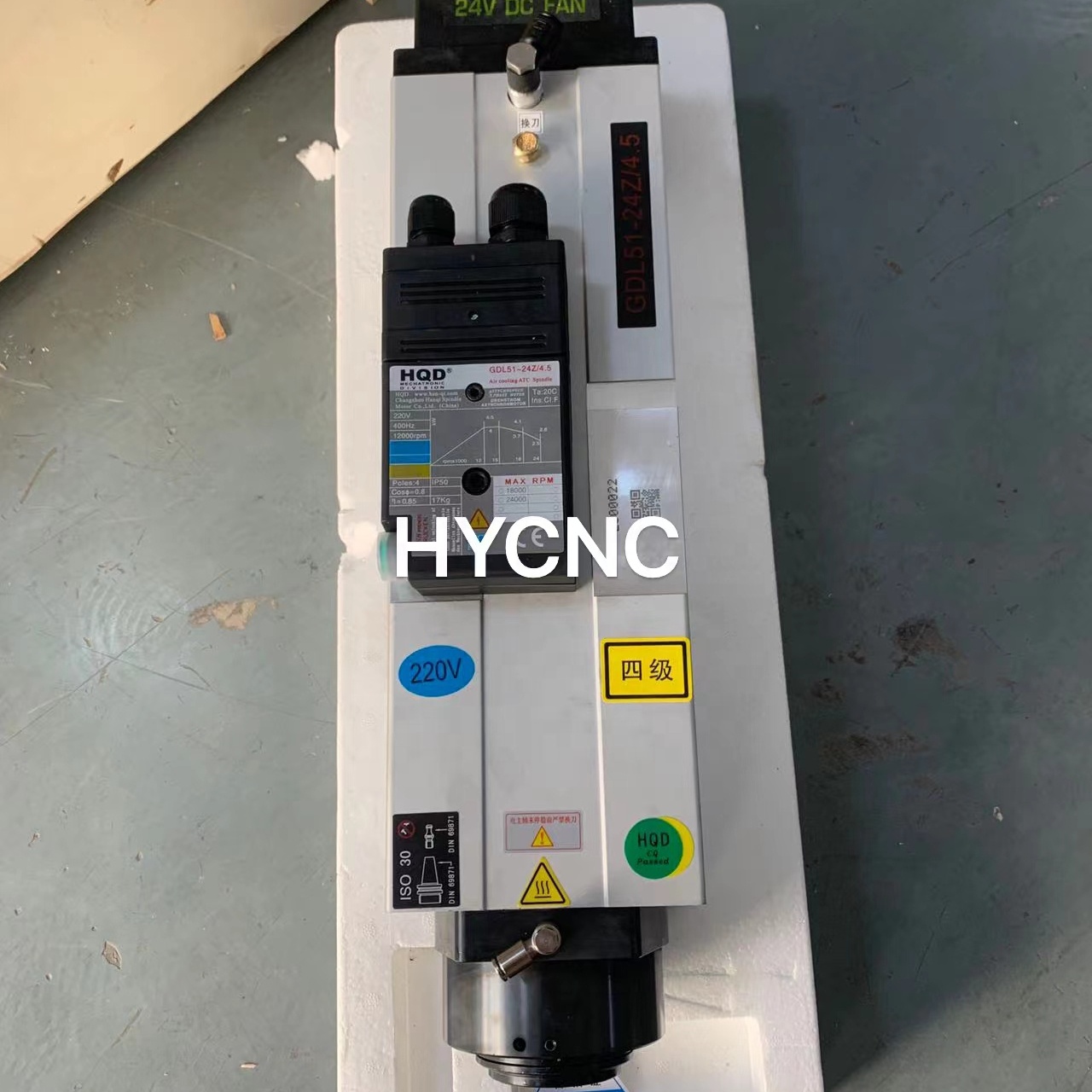 4.5 Kw Atc Spindle Iso30 Motor - đánh giá và giá Cnc Router