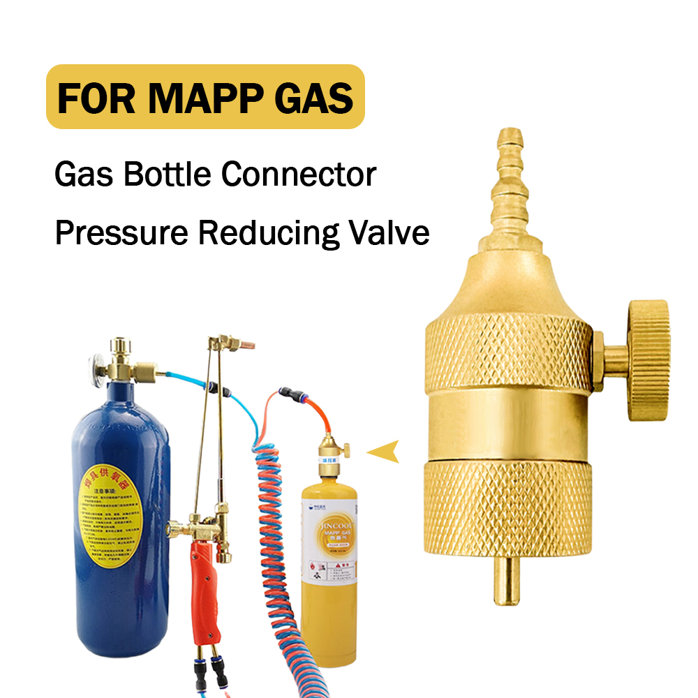 Brass MAPP Gas Regulator with  - đánh giá và giá Coupling 8Mm