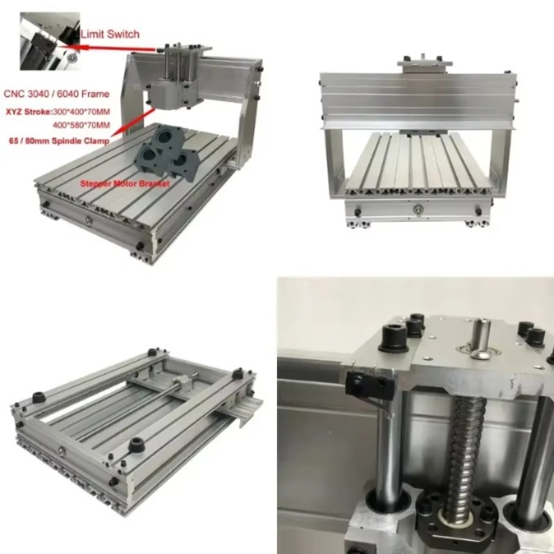 Aluminum CNC 3040 6040 Frame K - đánh giá và giá Cnc Router