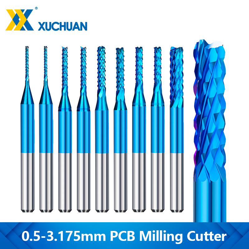 CNC Ngô Cấp Cối Xay 10 Chiếc 0 - đánh giá và giá End Mill Set