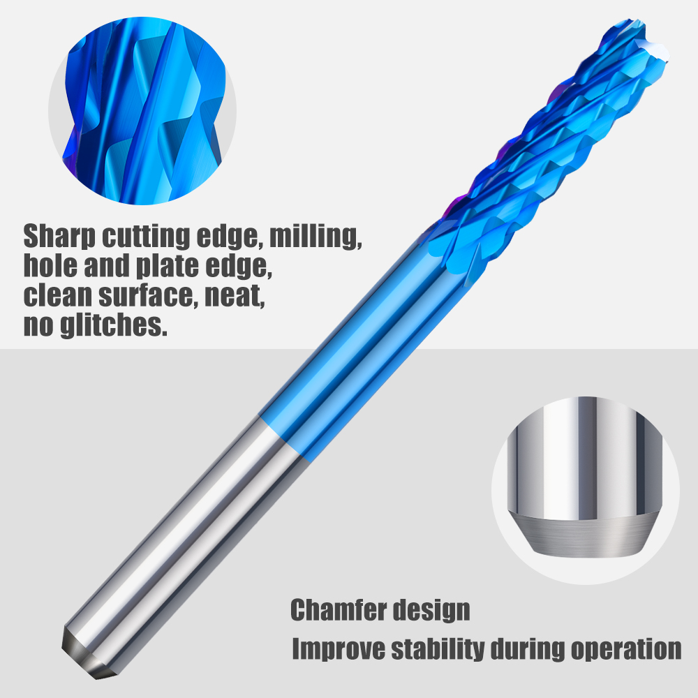 CNC Ngô Cấp Cối Xay 10 Chiếc 0 - đánh giá và giá End Mill Set