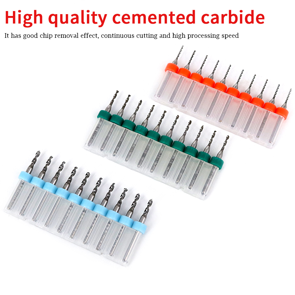 3.175Mm Vít 10 Chiếc PCB Bộ Mũ - đánh giá và giá End Mill Set