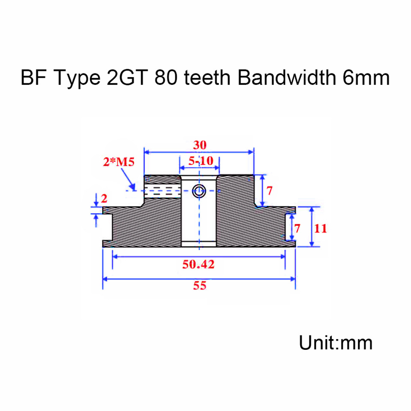 4:1 2GT Thời Gian Đai Ròng Rọc - đánh giá và giá Gt2 Pulley