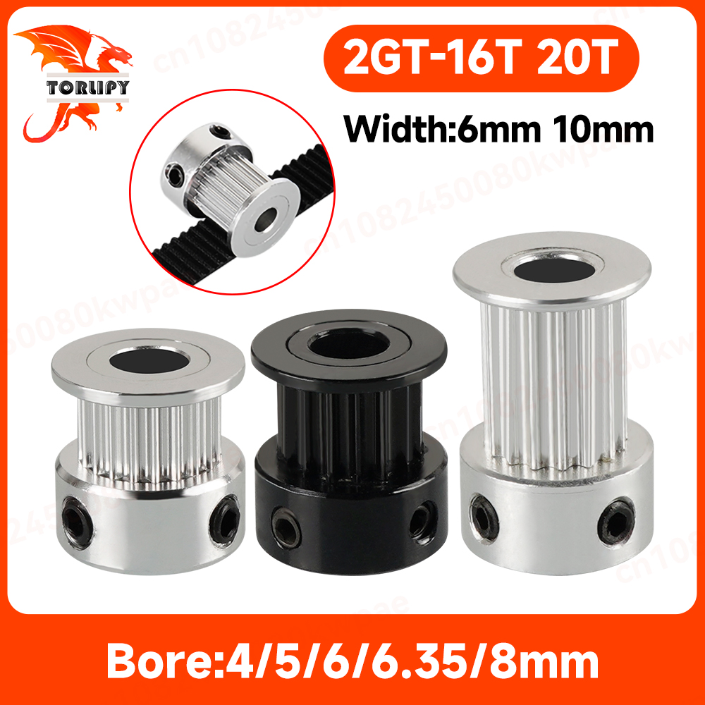 1/5/10pcs GT2 20Teeth 16 Teeth - đánh giá và giá Gt2 Pulley