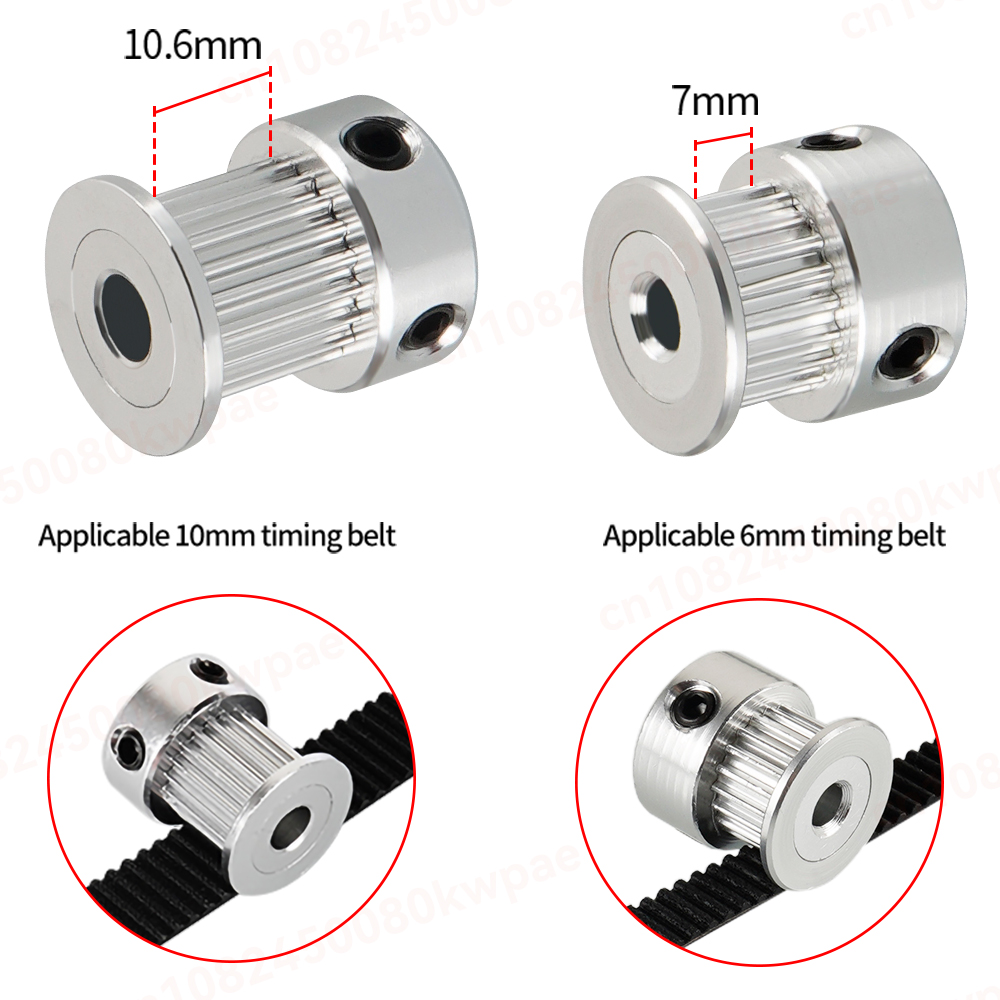 1/5/10pcs GT2 20Teeth 16 Teeth - đánh giá và giá Gt2 Pulley