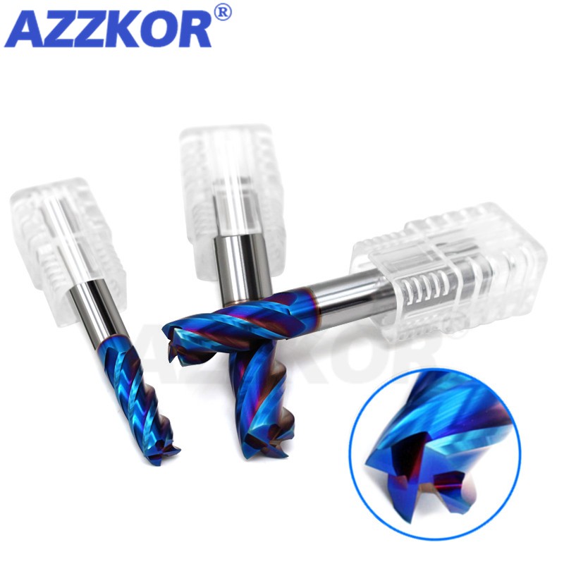 HRC70 4F Milling Cutter Alloy  - đánh giá và giá End Mill Set