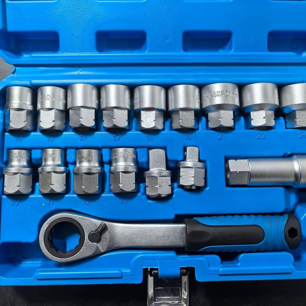 17PCS 12 Point Drive Ratchetin - đánh giá và giá Cnc Bits